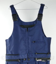 Damen blauwe motorbroek met bovenstuk - maat 51 - origineel
