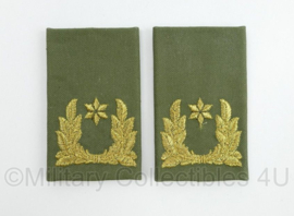KL DT tot 2000 epauletten Brigade Generaal - 8 x 5 cm - origineel