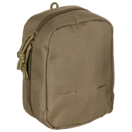 Multifunctionele MOLLE tas klein coyote tan - 15 x 19 x 7 cm - nieuwstaat