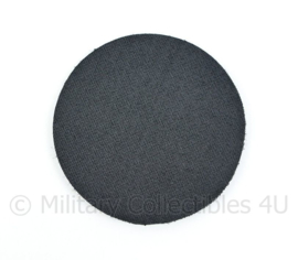 Nederlandse Politie "Interventie Charlie" embleem Black/grey- met klittenband - diameter 9 cm