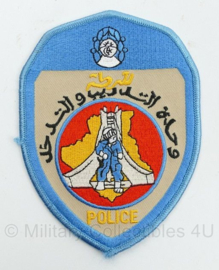 Algerijns Embleem Unites republicaines de securite - 13 x 9,5 cm - origineel