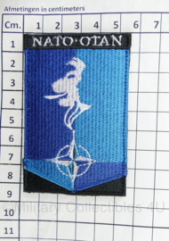 BSB Brigade Speciale Beveiligingsopdrachten NATO OTAN Brussel embleem met klittenband - 8 x 5,5 cm