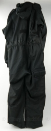 Britse Politie coverall overall zwart - maat 52 - licht gedragen - origineel