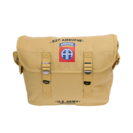 US Army 82nd Airborne Ransel pukkel met opdruk - COYOTE - 32 x 12 x 24 cm