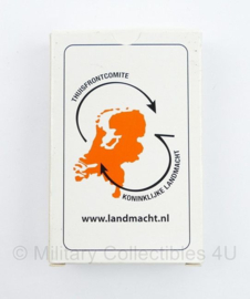 Landmacht Thuisfrontcomite kaartspel - 10,5 x 6,5 cm - origineel