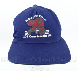 Defensie Kosovo 2000 102 Constructie Cie baseball cap - one size - gedragen - origineel