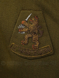 M63 Stoottroepen Officiers Majoor uniform SET (vroeg model) jas, broek en oranje koord - met originele insignes - maat Large - origineel