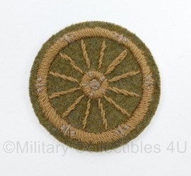 WW2 British patch - diameter 5 cm - origineel