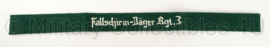 Cufftitle Fallschirm - Jäger Regiment 3