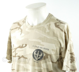 KL Desert camo shirt 13 NLD BG RSPB ISAF stoottroepen - maat XL - gedragen - origineel