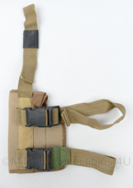 Dropleg holster met beenstraps Coyote - 14,5 x 2 x 20 cm - gebruikt - origineel