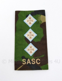 Britse leger DMP CAMO SASC Small Arms Corps epaulet ENKEL - Officer rank - 12 x 6 cm - origineel