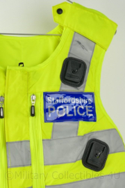 Mehler Vario System Brits politie Staffordshire Police vest met kogel- en steekwerende inhoud - HOSDB/CAST-normen HG1A/KR2 - maat 3.1 =Small XS - origineel