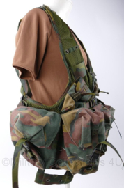 Belgische leger camo OPS vest met tassen - gebruikt - origineel