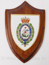 Britse Royal Regiment of Fusiliers wandbord - 18 x 12 x ½ cm - origineel