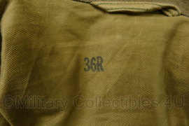 WO2 US Army Pacific Sergeant Class A jacket maart 1942 - maat 36R = NL maat 46 regular - origineel