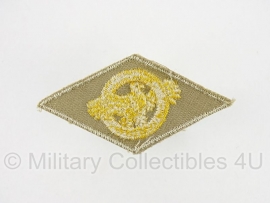 Honorable Discharge Emblem (The Ruptured Duck) - Khaki - origineel WO2 US Army