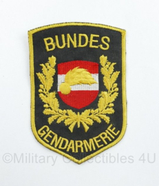 Oostenrijkse Bundes Gendarmerie embleem - 10 x 7 cm - origineel