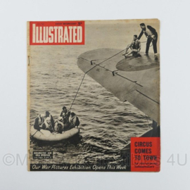 WO2 Brits Illustrated Magazine tijdschrift - August 1, 1942 - 35 x 26 cm - origineel