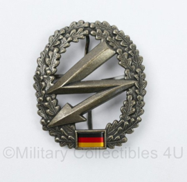BW Bundeswehr Fernmeldetruppe baret insigne - 5,5 x 5 cm - origineel