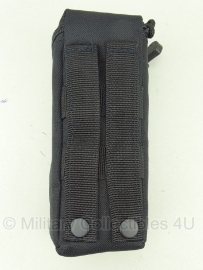 Koppeltas airsoft BB fles - Molle draagsysteem - 20 x 7 x 7 cm - ZWART