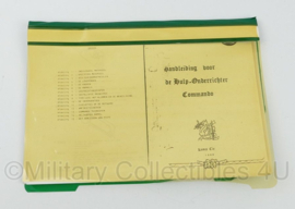 KL Nederlandse leger Handleiding voor de Hulp Onderrichter Commando Kamp CIE 1988 - origineel