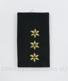 KMAR Koninklijke Marechaussee Kapitein epaulet ENKEL - 8 x 5 cm - origineel