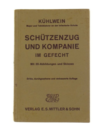 WO2 Duits handboek schutzenzug und kompanie im gefecht - 1934 - origineel