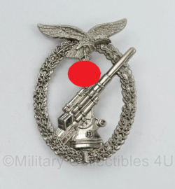 WO2 Duitse Luftwaffe Flakkampfabzeichen - 6 x 4,5 cm -  replica