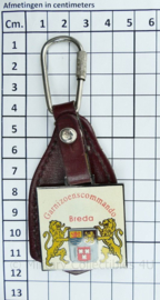 Borsthanger Garnizoenscommando Breda - 11,5 x 4,5 cm - origineel