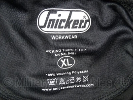 BW elastisch shirt lange mouw zwart - merk Snickers Workwear - maat Large of Extra Large - origineel