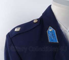 Griekse Politie Kreta uniform jas met insignes - maat 48 - Zeldzaam - origineel