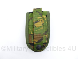 Defensie zakmes Zwanenburg inclusief Molle zakmestas Woodland - 13 x 7,5 x 3 cm - origineel