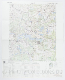 USA Defence mapping agency stafkaart Poland Lubowo M753 2525II - 1 : 50.000 - 74 x 58 cm - origineel