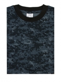 T shirt - US navy Digital navy blue camo NWU - maat Medium