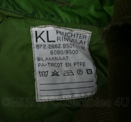 KL Nederlandse leger woodland parka - met wintervoering en regenvoering - meerdere maten - gedragen - origineel