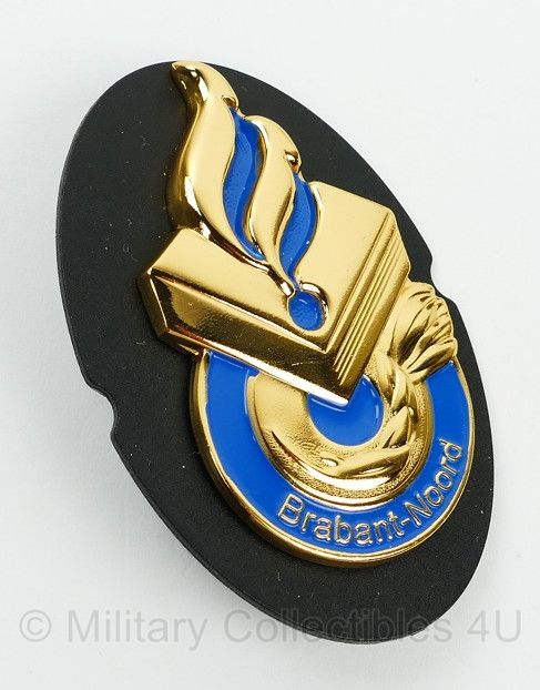 Politie Brevet Brabant-Noord - afmetingen 7 x 4½ cm - origineel