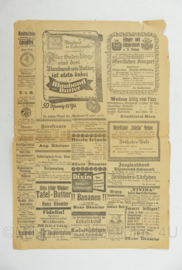 Duitse krant Rehauer Tagblatt Oberfrankischer Bote 43 jahrgang nr. 105 6 mei 1926 - 47 x 32 cm - origineel