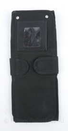 Britse Politie Kmar politie en Security Document pouch black - 15 x 2 x 35 cm - origineel