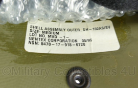 Ballistische US Army Shell assembly outer 132AS/SV Helm met custom liner voor gebruik met headset  - Size medium -  origineel