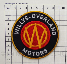 US Willys-Overland Motors embleem Willys MB - met klittenband - 9 x 9 cm