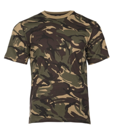 T shirt DPM camo katoen - maat XXL - gebruikt