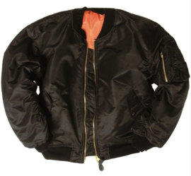 US flight jacket MA1  - Zwart