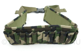 Fosco Shotshell belt woodland  - holds up to 25 shotshells - nieuw