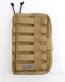 Defensie en Korps Mariniers coyote Profile Equipment MOLLE Office Pouch Raider Command - 25 x 17 x 3 cm - NIEUW - origineel