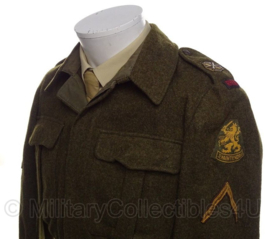 Nederlandse MVO Battledress Ike jas Artillerie - Rhenen - maat 46 - origineel