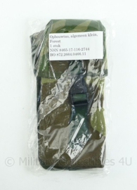 Korps Mariniers Forest Woodland camo opbouwtas algemeen klein - NIEUW in verpakking - origineel