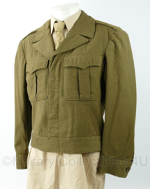 WO2 US Army Ike jacket 1944 - maat 38S - origineel