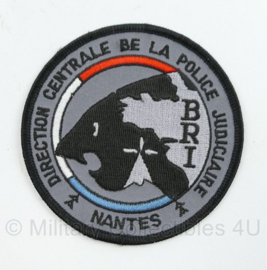 Franse politie embleem Nantes Direction centrale de la Police Judiciaire - diameter 9 cm -  origineel