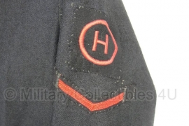 Koninklijke Marine Matrozen hemd 1955 met insignes en orig. label Baaienhemd  -maat 46 -  origineel